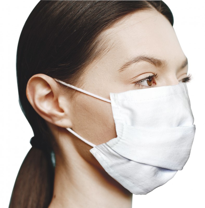 Máscara de Proteção Facial Incoterm MF050 - Branco | imagem 2